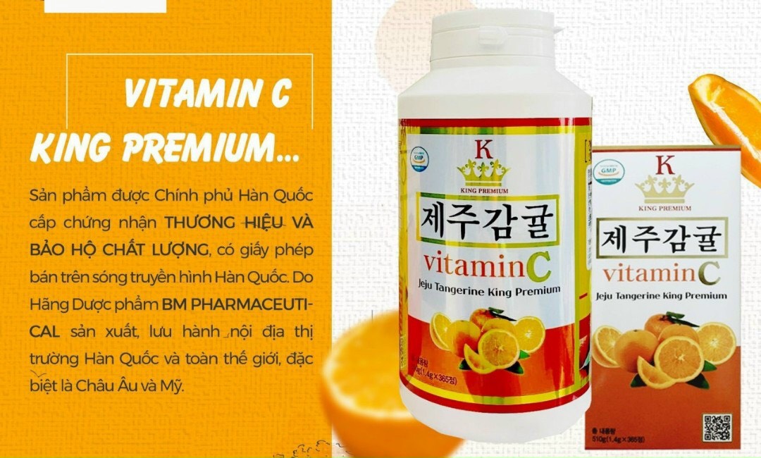 Vitamin C King Premium tại công ty Himana Hotline 0983 580 583