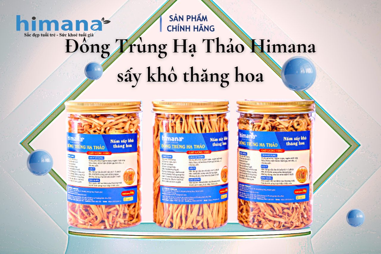 Quà tặng đông trùng hạ thảo từ Himana hotline 0983 580 583